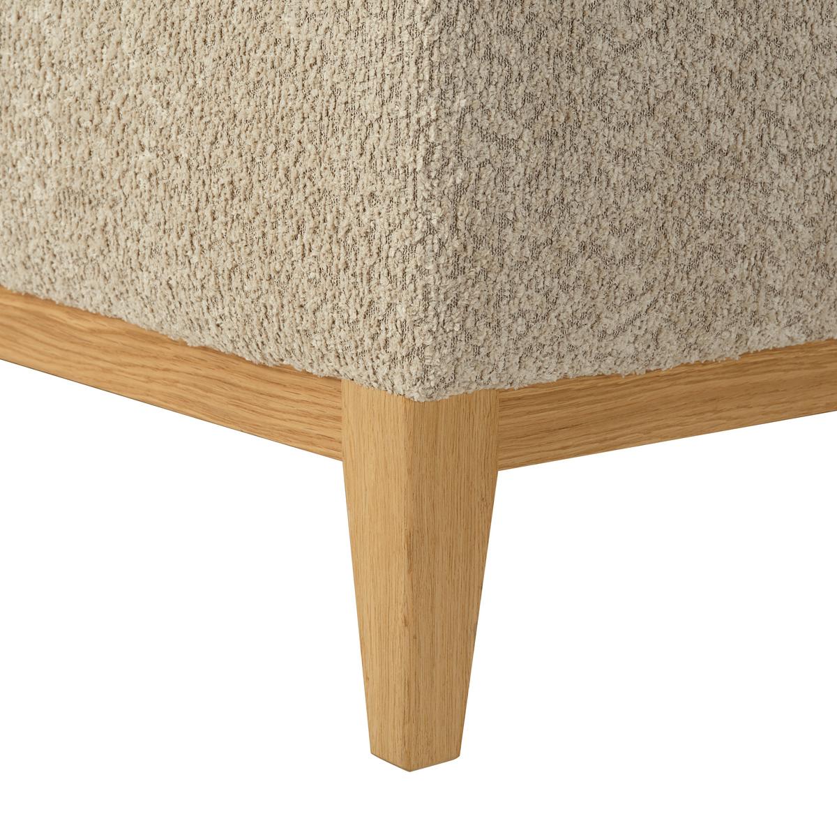 Boxbett Smile inkl. Matratze 160x200 - Creme, KONVENTIONELL, Holz/Holzwerkstoff (160/200cm) - James Wood