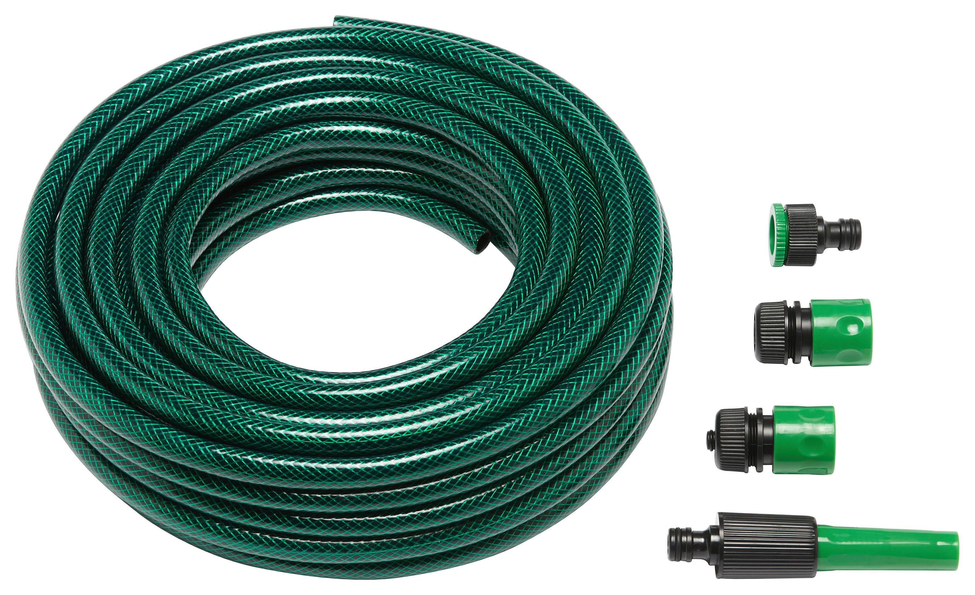 Gartenschlauch Dominik Uv-Beständig L: 20 M - Grün, Kunststoff (20cm) - Homezone