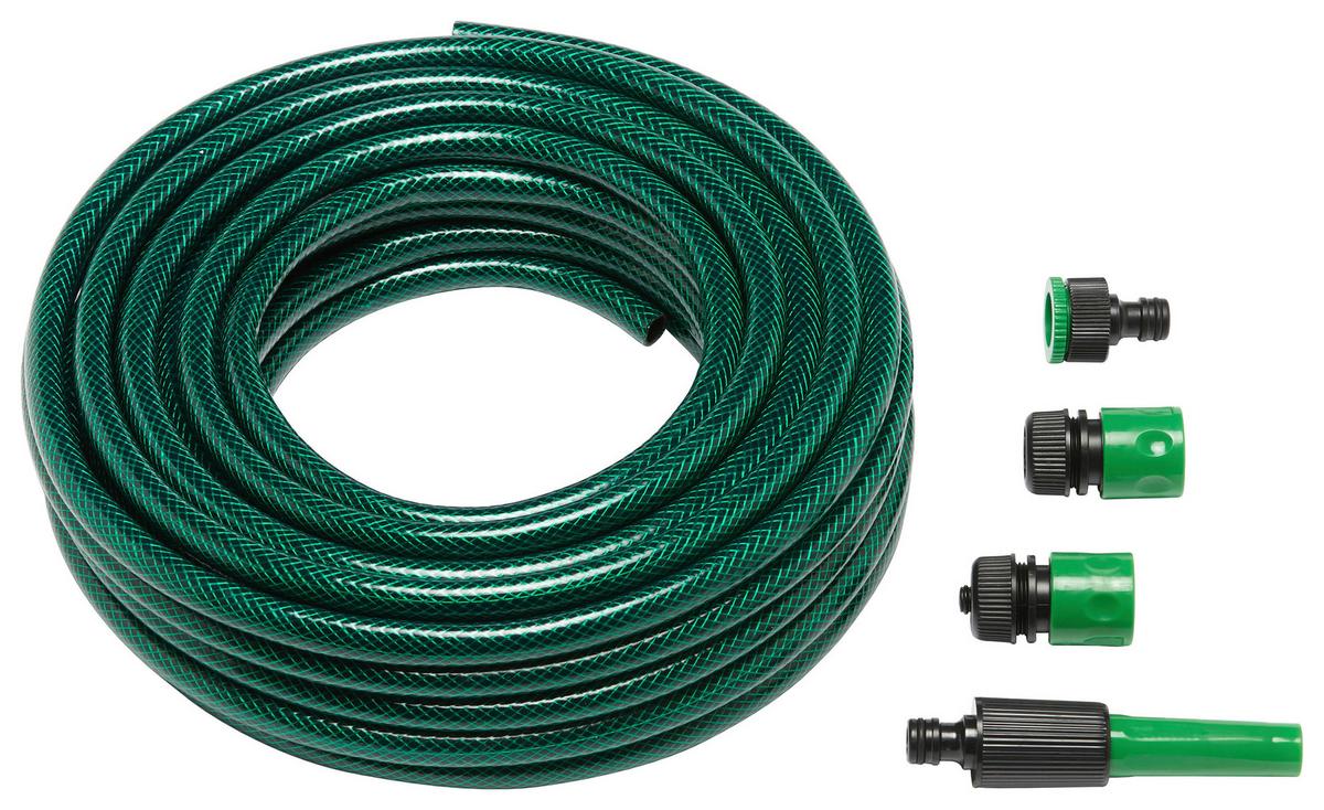 Gartenschlauch Dominik Uv-Beständig L: 20 M - Grün, Kunststoff (20cm) - Homezone