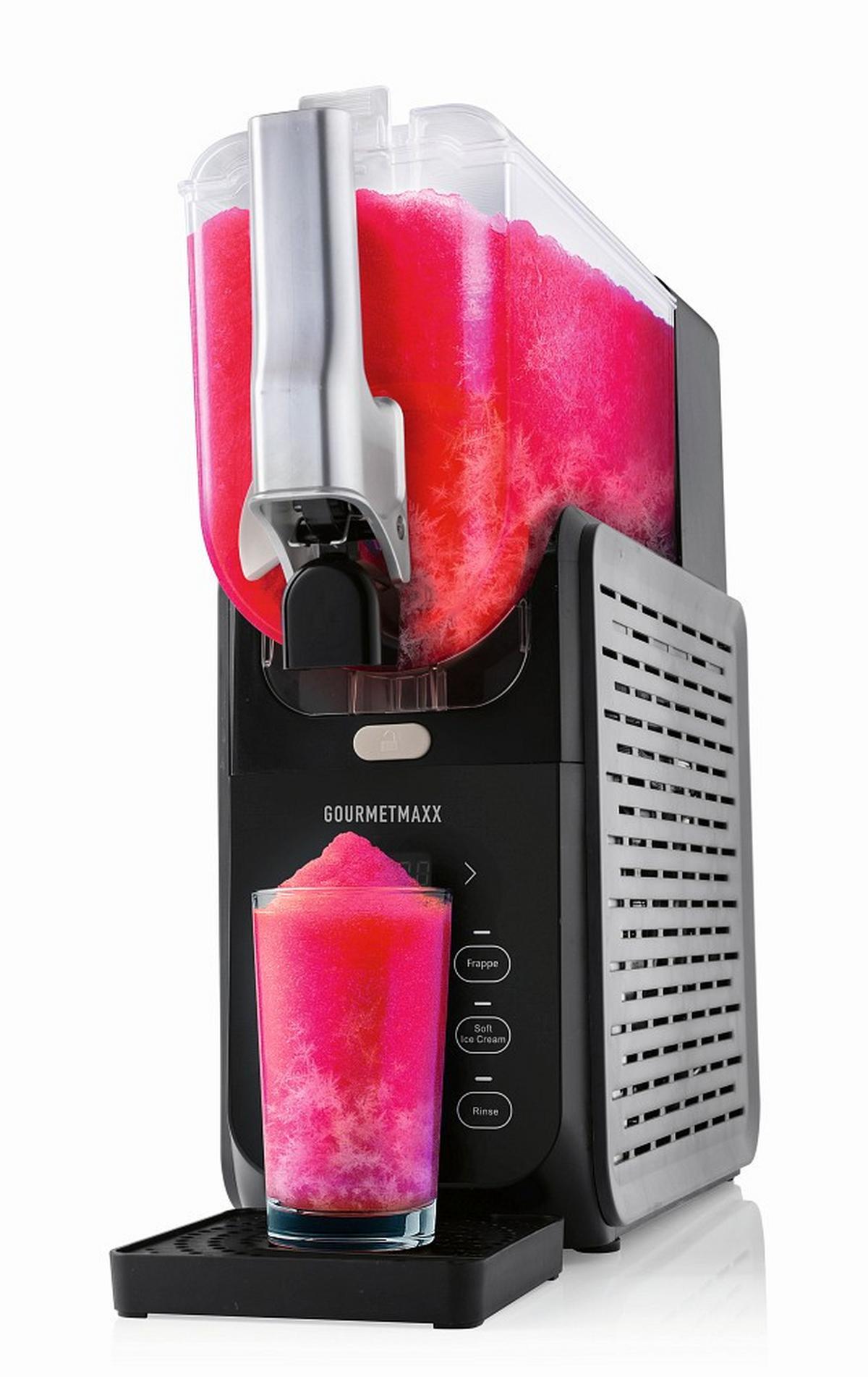 Eismaschine, 180w 19174 - Transparent/Schwarz, Basics, Kunststoff/Metall (40,5/15,5/43cm)