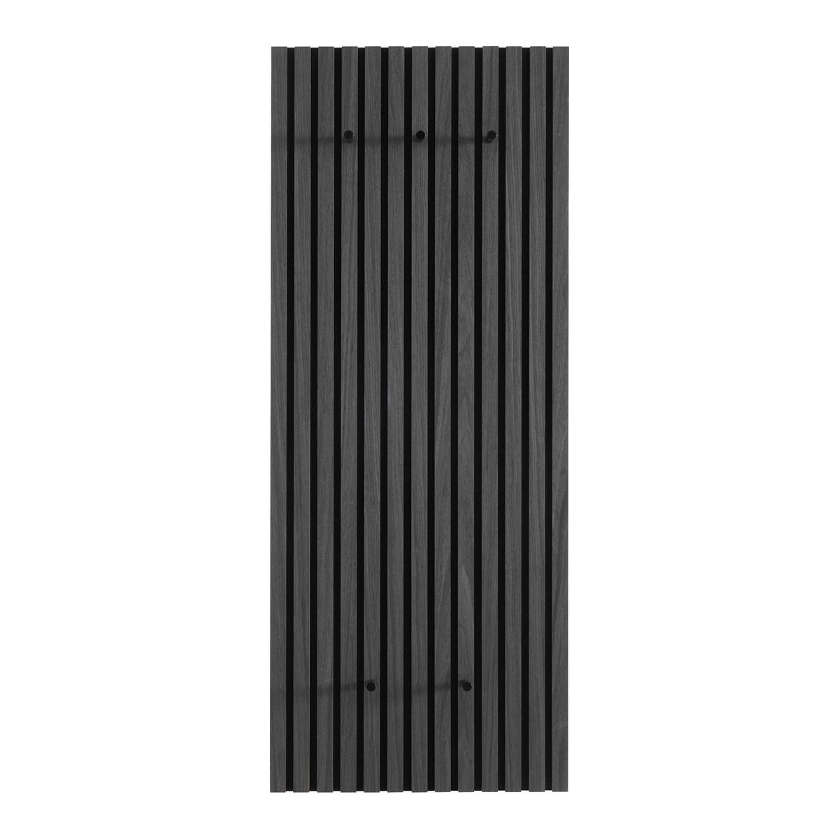 Šatníkový panel GRACE v dekore dub sivý - sivá, Modern, kompozitné drevo/textil (50/125/7cm) - Mömax