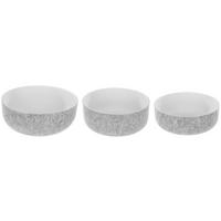 Korbset Stefan - Hellgrau/Weiß, KONVENTIONELL, Kunststoff - Luca Bessoni