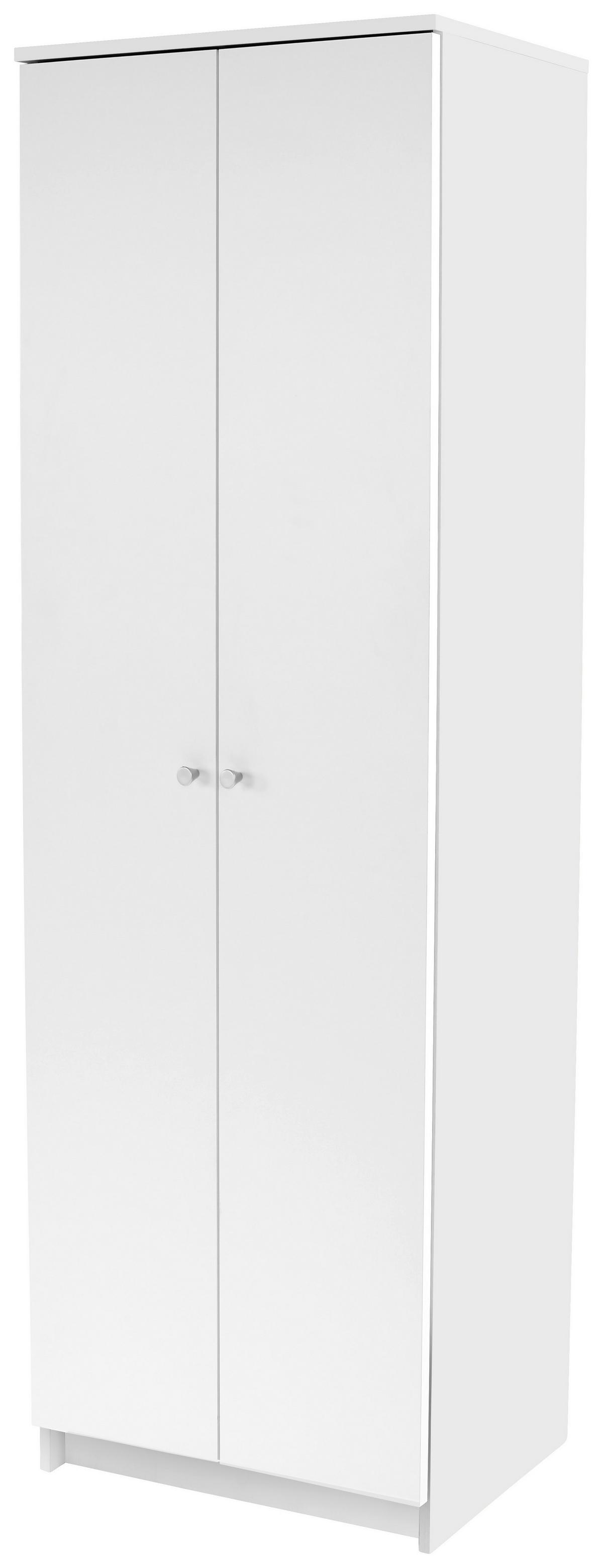 Schuhschrank Weiß B: 62,4 cm - Weiß, MODERN (62,4/178,6/35,4cm)