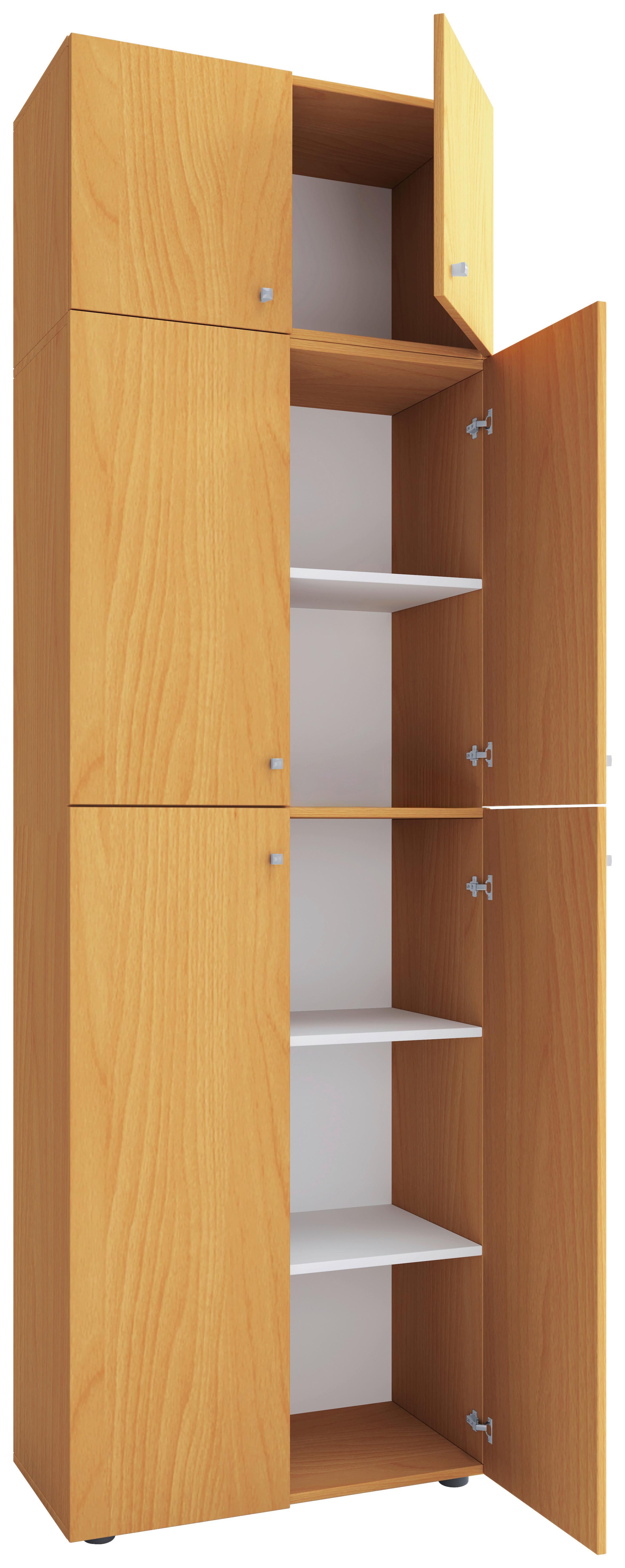 Aktenschrank Lona Buchefarben B: 70 cm - Buchefarben, MODERN, Holzwerkstoff (70/223/39cm) - MID.YOU