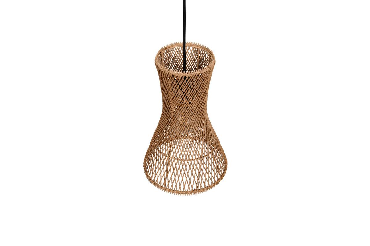 HÄNGELEUCHTE Bijou Braun Schwarz D: 20 cm - Schwarz/Braun, LIFESTYLE, Papier (20/150cm)