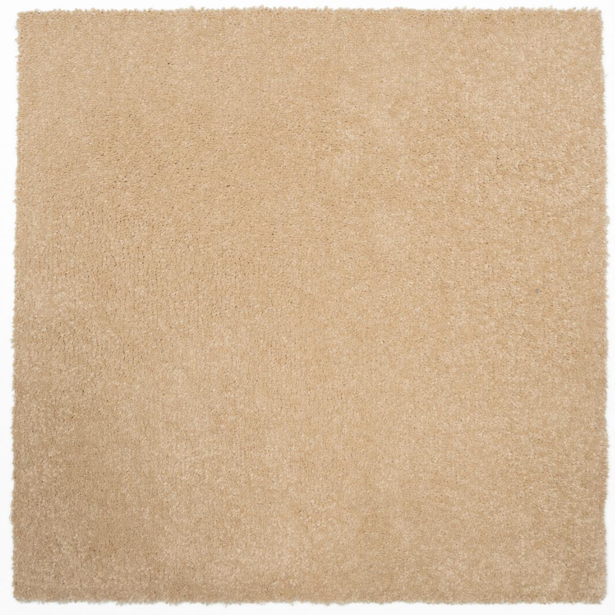 Teppichfliese Beige Carousel 50x50 cm Florhöhe 10 mm - Beige, Basics, Textil (50/50cm)