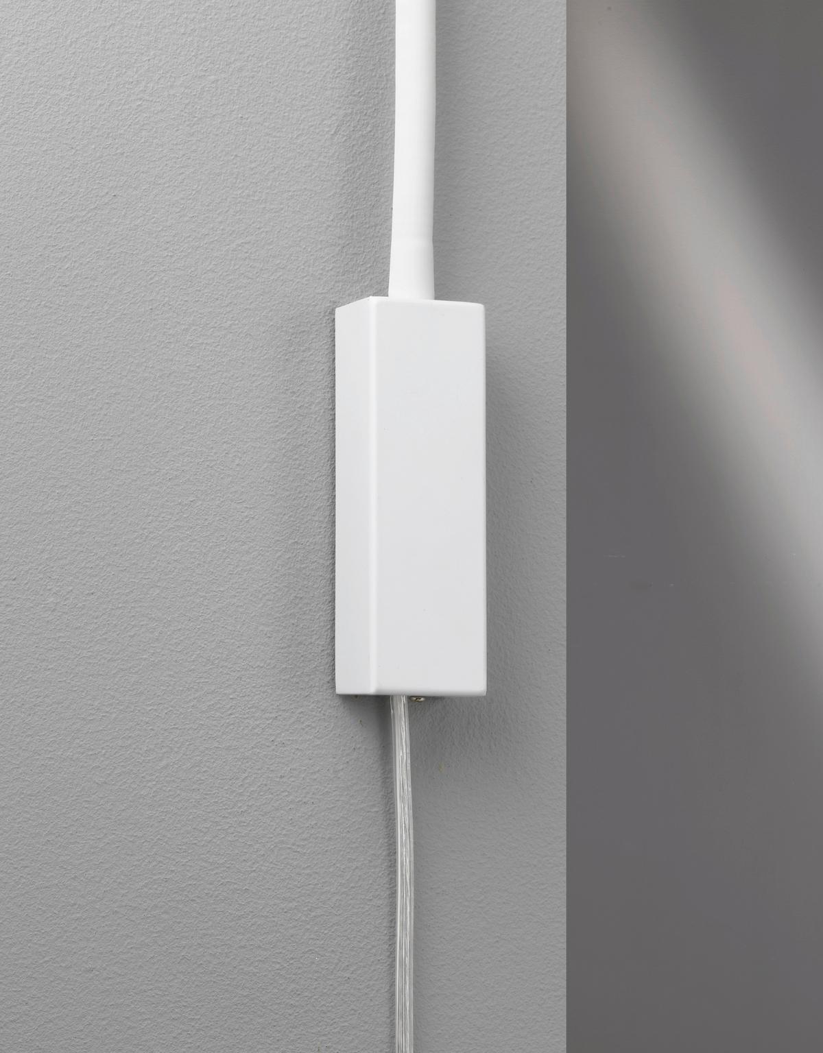 Led-wandleuchte Sten 1-flammig Drehbar Und Dimmbar - Weiß, Basics, Metall (35/4/61cm) - Fischer & Honsel