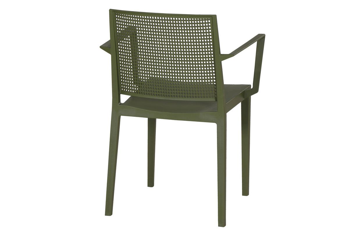 Stapelstuhl T20098 - Grün, Basics, Kunststoff (46/80/56cm) - Siena Garden