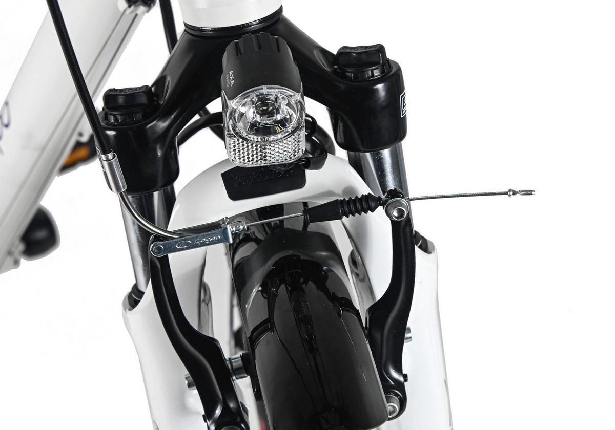 Trekkingrad Damen 28 Zoll - Weiß, Basics, Metall (25/140/60cm)