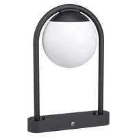 Außenstehleuchte 1x 28 W E27 - Schwarz/Weiß, Basics, Kunststoff/Metall (32/20/45cm) - Eglo