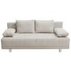Schlafsofa Laser - Chromfarben/Beige, Design, Textil (194/77/89cm) - MID.YOU