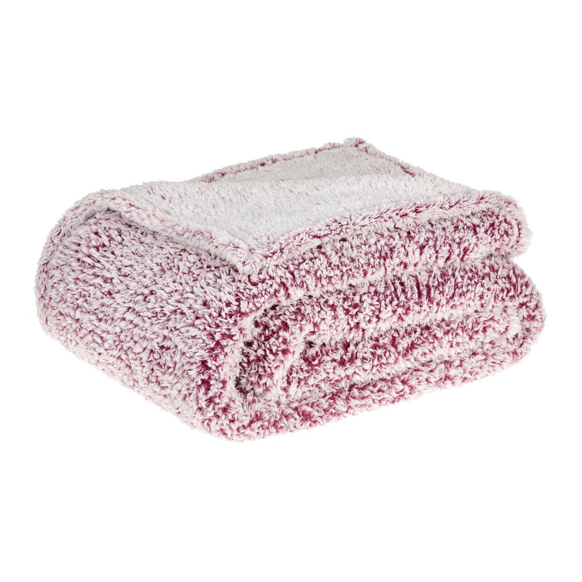 Kuscheldecke Carlotta - Beere, MODERN, Textil (150/200cm) - Luca Bessoni