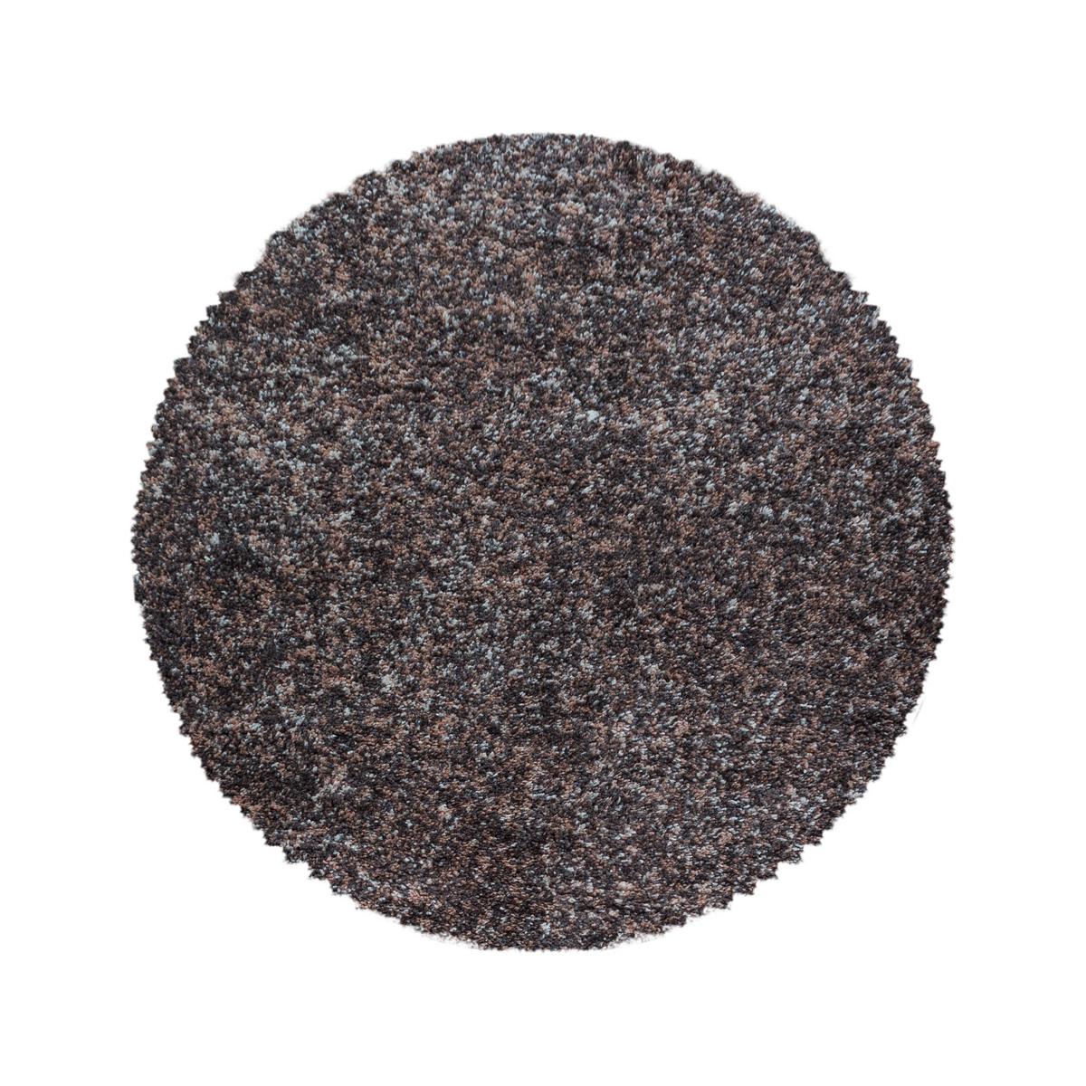 Hochflorteppich Enjoy - Taupe, KONVENTIONELL, Textil (200/200cm) - Novel
