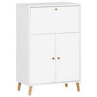 Sekretär Serie 500 Weiß B: 65,2 Cm - Weiß, MODERN, Holzwerkstoff (65,2/101,7/39cm) - MID.YOU