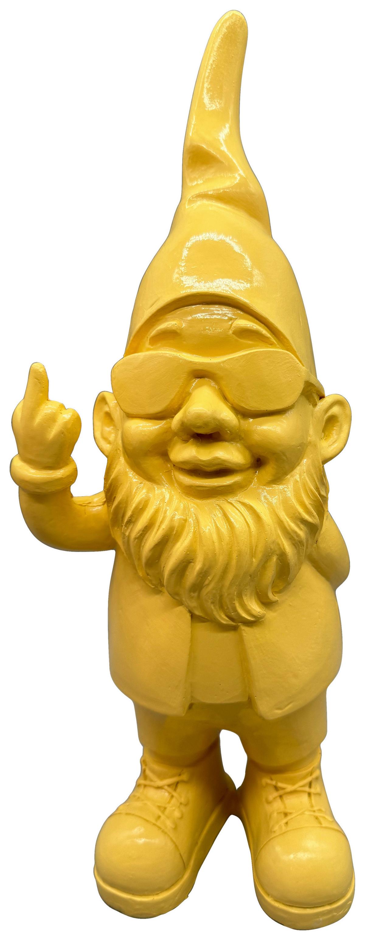 Socha ZWERGI - žltá, plast (35cm) - Mömax
