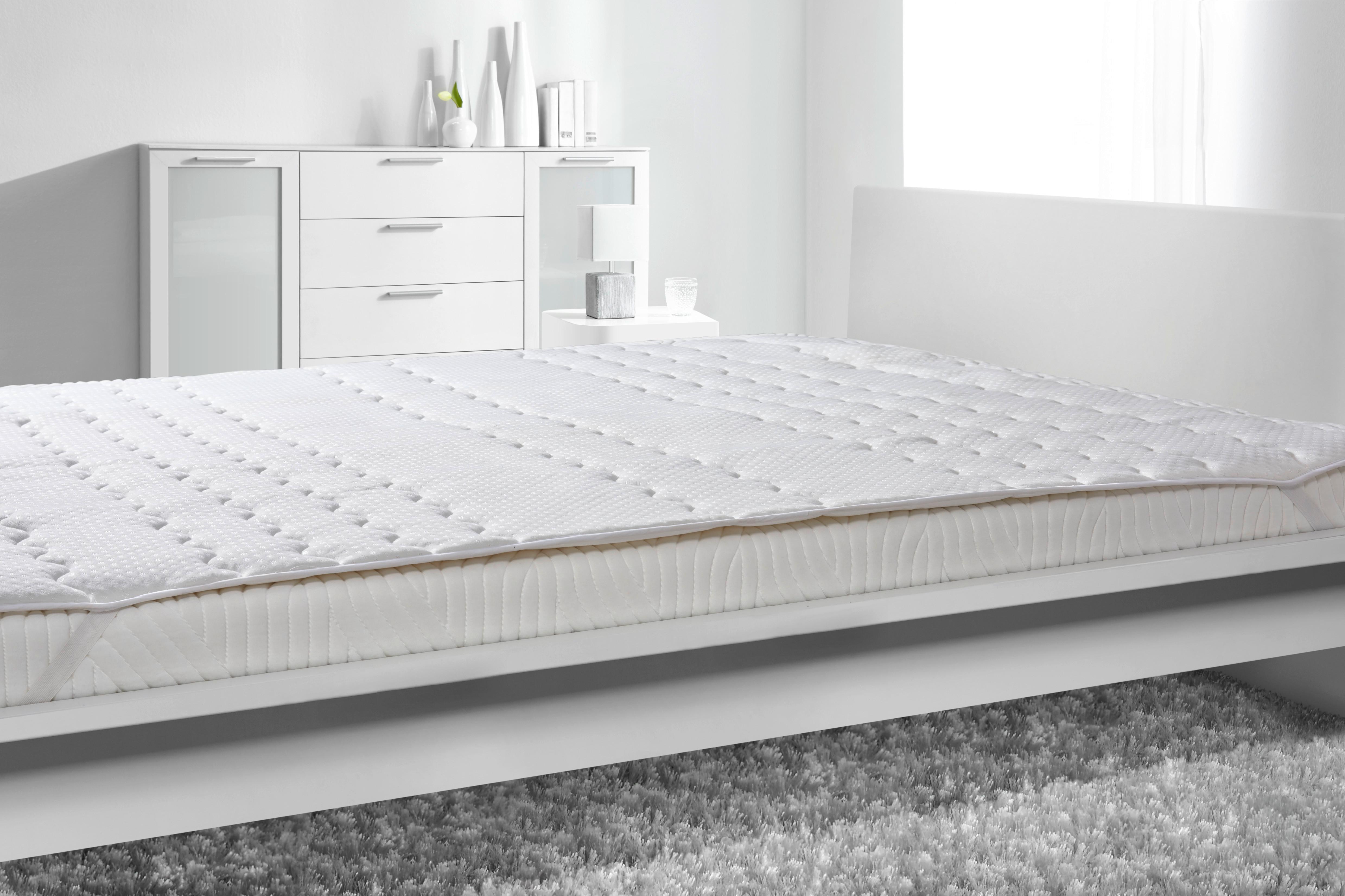 PODLOŽKA/CHRÁNIČ MATRACE Visco, 90/200cm, bílá - (90/200cm) - Nadana
