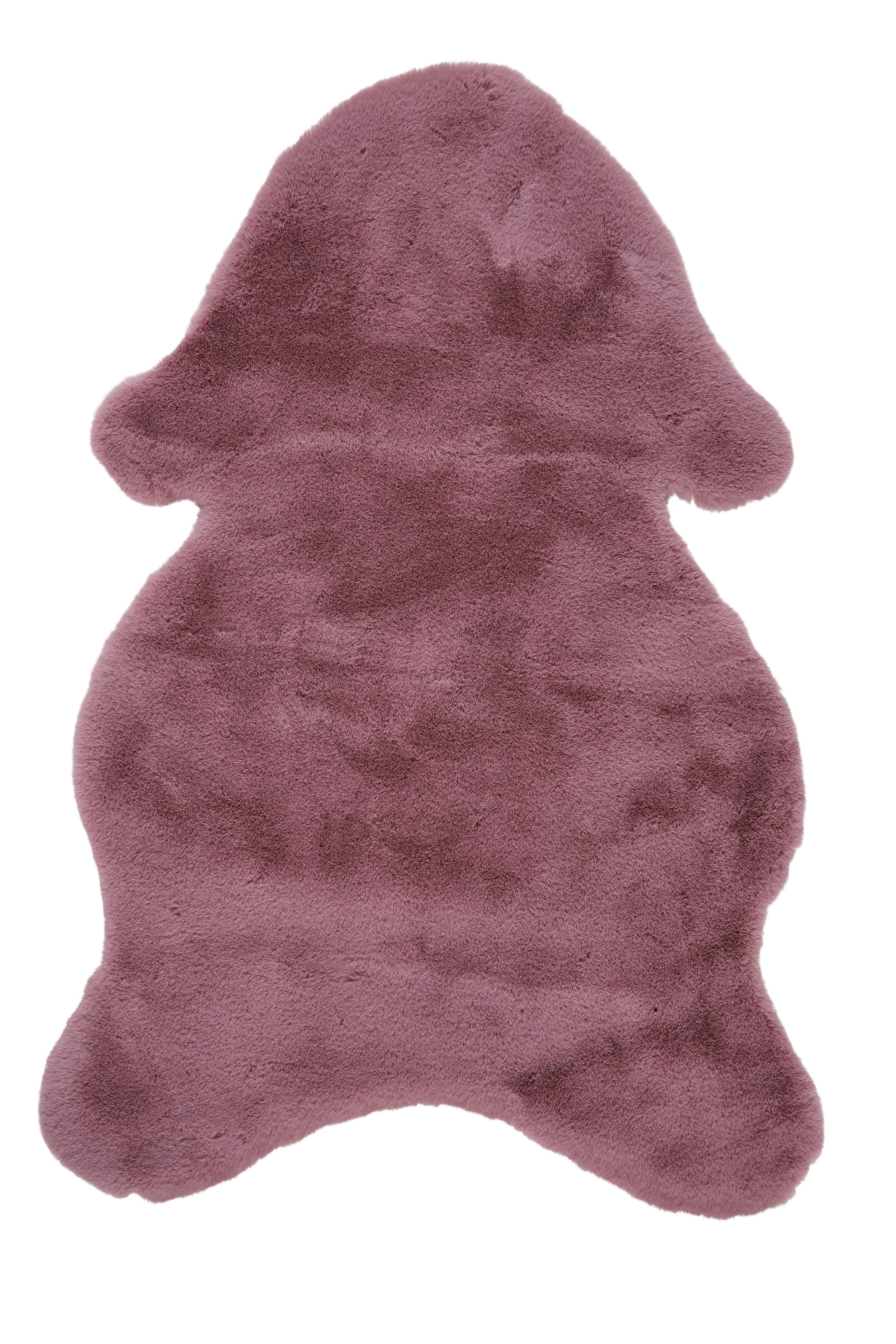 Umelá Kožušina Marlene, 90/60cm, Ružová - ružová, textil/kožušina (90/60cm) - Modern Living