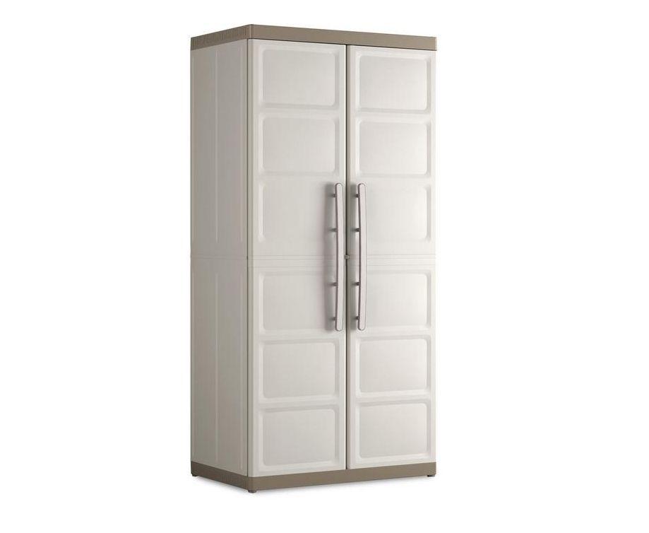 Plastová skriň EXCELLENCE - béžová, Modern, plast (89/181/54cm)