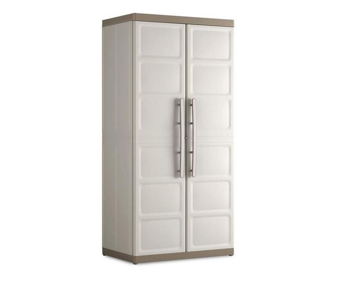 Plastová skriň EXCELLENCE - béžová, Modern, plast (89/181/54cm)