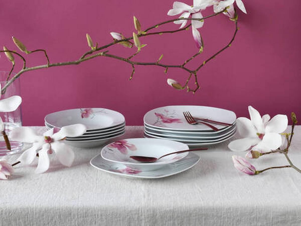 Jídelní souprava 20194 - bílá, Trend, keramika - Creatable