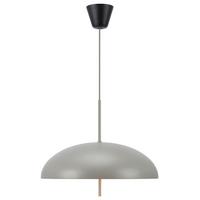 Hängeleuchte Versale Graubraun D: 49,5 cm - Graubraun, Design, Metall (49,5/41cm) - Nordlux