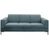 3-sitzer-sofa Looks Vii - Silberfarben/Petrol, Design, Textil (210/82/90cm) - LOOKS by W.Joop