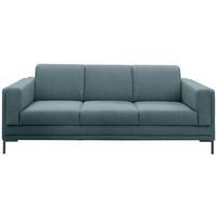 3-sitzer-sofa Looks Vii - Silberfarben/Petrol, Design, Textil (210/82/90cm) - LOOKS by W.Joop