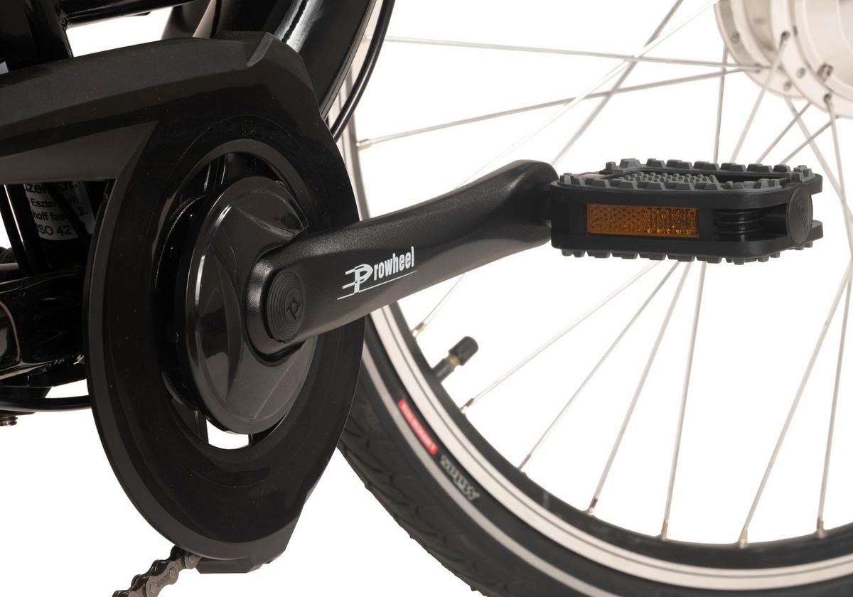 Elektrofahrrad E-citybike Hollandia Lido,schwarz,28 Zoll - Schwarz, Basics, Metall (21/116/188cm)