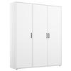 Drehtürenschrank Voyager Weiß B: 140 cm - Weiß, MODERN, Holzwerkstoff (140/194/53cm) - Rauch Möbel
