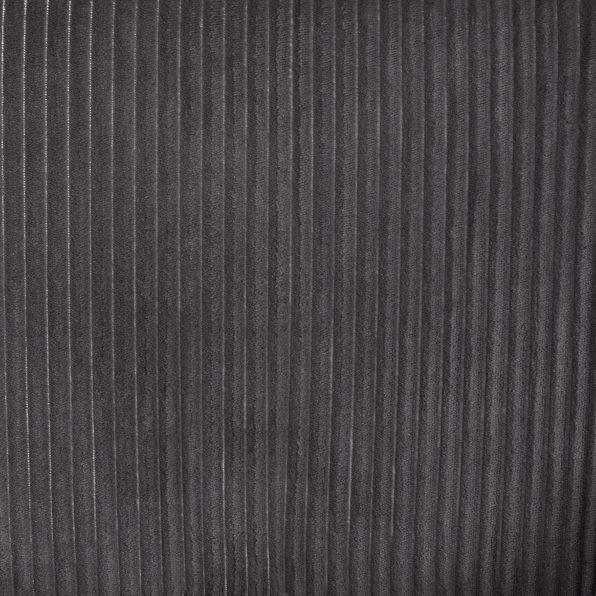 Armlehnstuhl Pina Cord Grau, B: 57 Cm - Schwarz/Grau, KONVENTIONELL, Holz/Textil (57/83.5/63cm) - MID.YOU