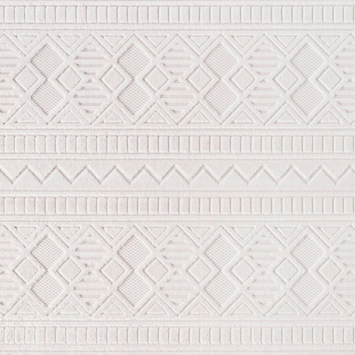 Flachwebteppich, Creme, F:4mm Doha - Creme, Basics, Textil (80/150cm)