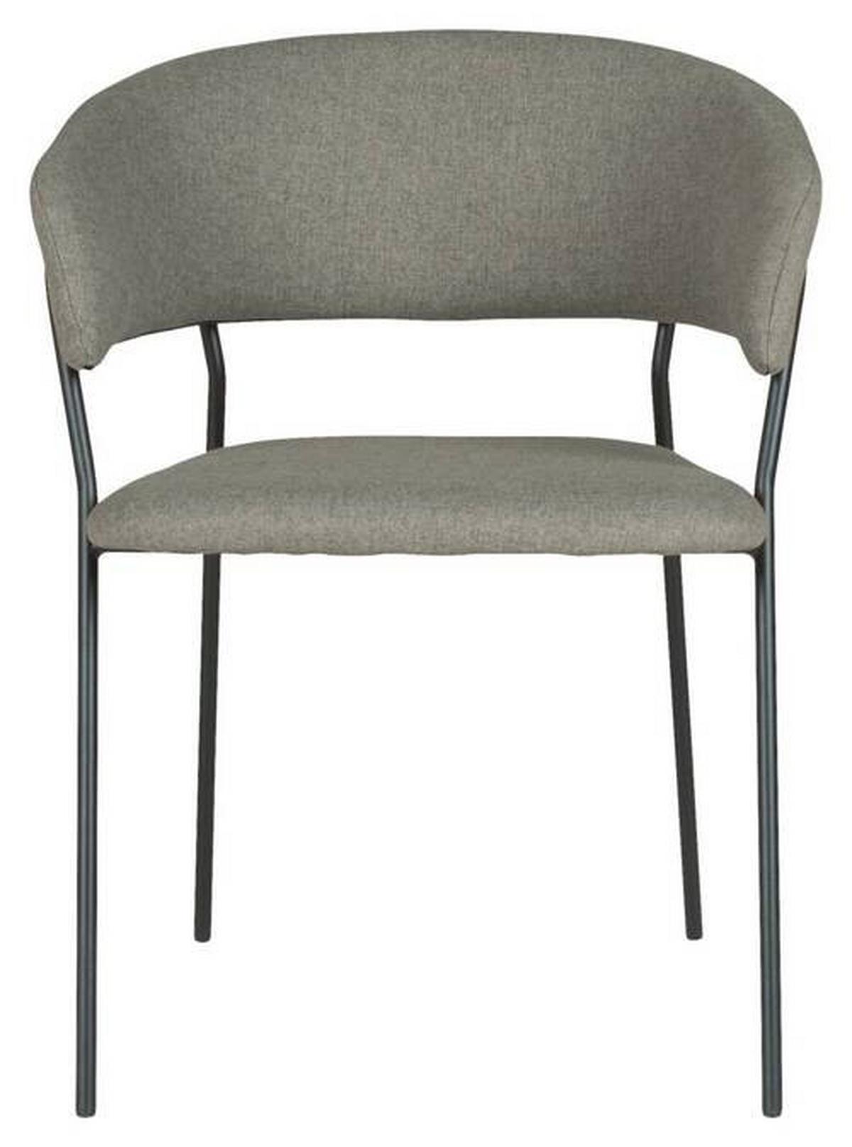 Židle s područkami Alice, zelená - černá/zelená, Moderní, kov/dřevo (53/80/59cm) - Mömax