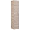 Hochschrank mit Türdämpfer B. Clever B: 30cm Esche Dekor - Eschefarben, MODERN, Glas/Holzwerkstoff (30/159/32cm) - MID.YOU