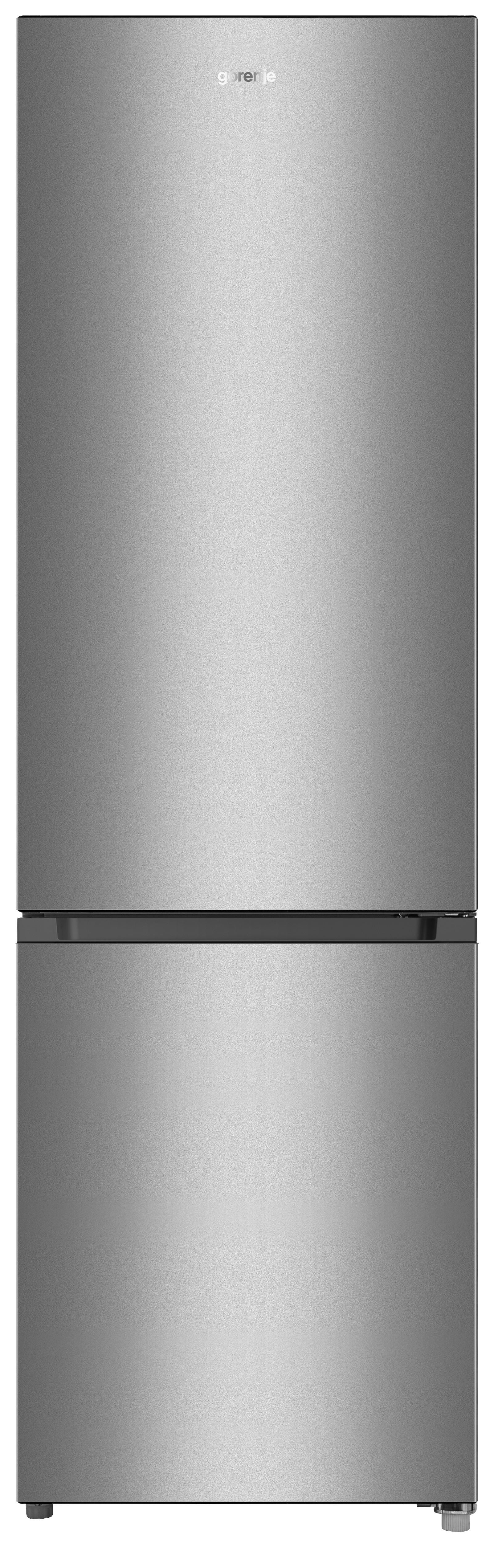 Kühl-Gefrier-Kombination Rk418dps4 - Edelstahlfarben, MODERN, Glas/Kunststoff (55/179,7/56,3cm) - Gorenje