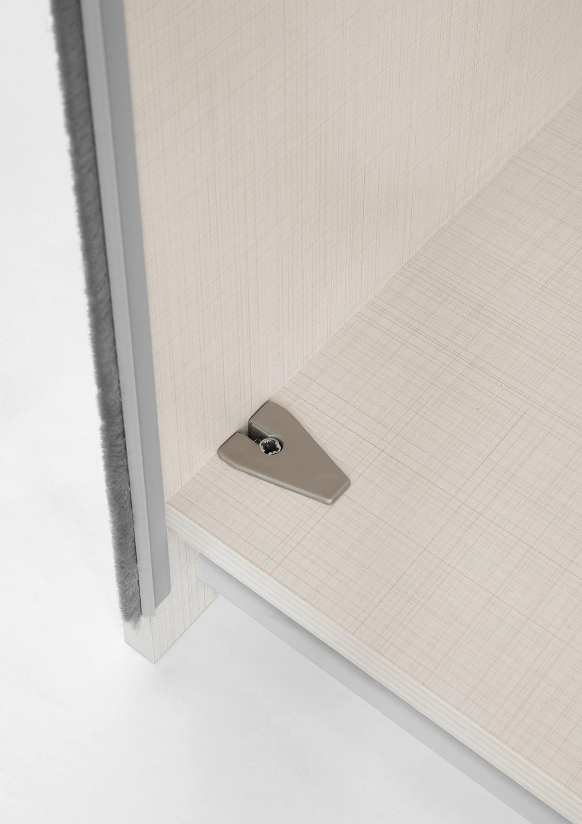 Schwebetürenschrank 167cm Includo Weiß/artisan Eiche - Weiß/Eiche Artisan, Design (167/222/68cm) - MID.YOU
