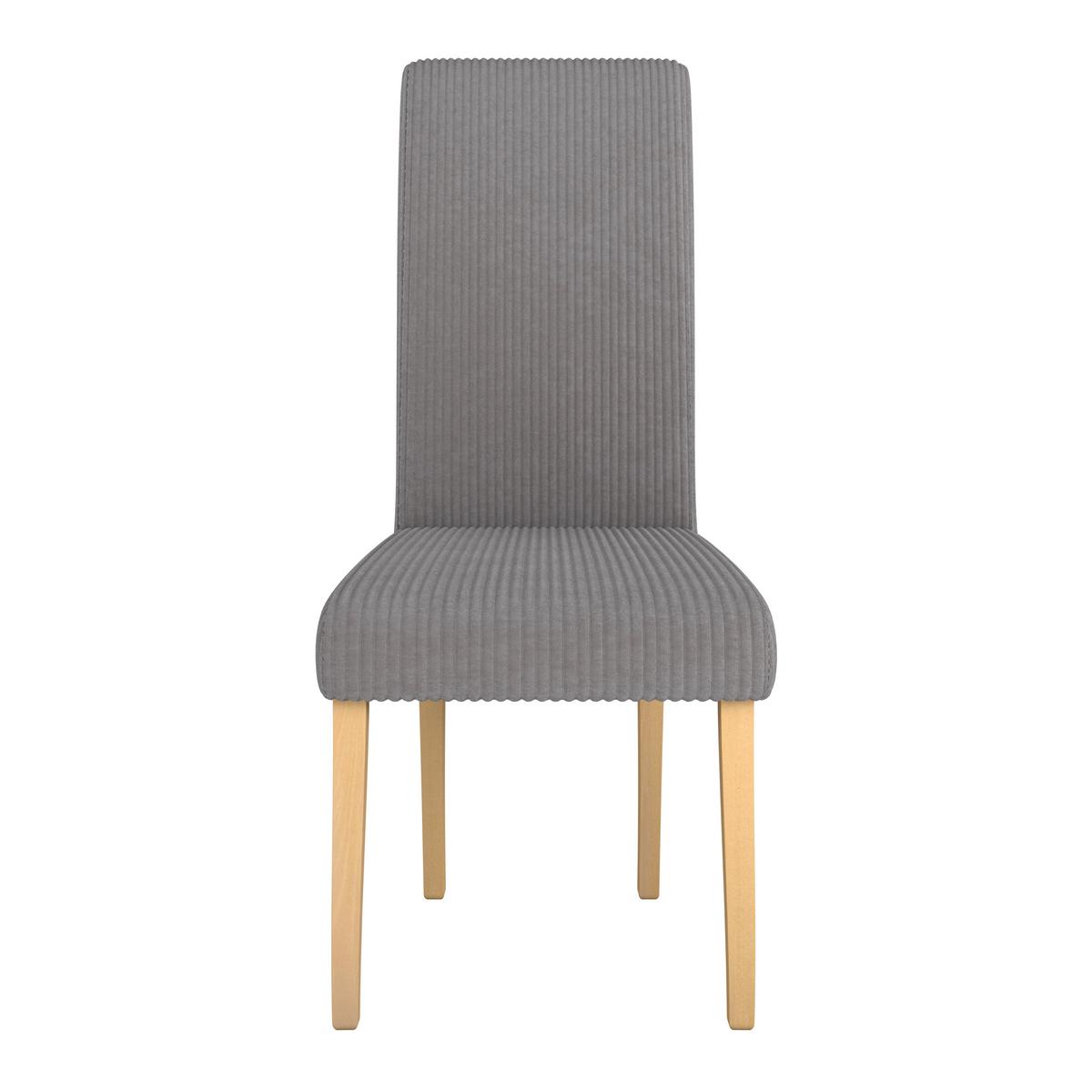 STUHL ROKO - Grau, MODERN, Holz/Textil (46/101/62cm)