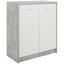 Kommode B 74cm 4-You New, Beton Optik/Weiß - Weiß/Grau, MODERN, Holzwerkstoff (74/85,4/34,6cm) Kommode B 74cm 4-You New, Beton Optik/Weiß - Weiß/Grau, MODERN, Holzwerkstoff (74/85,4/34,6cm)
