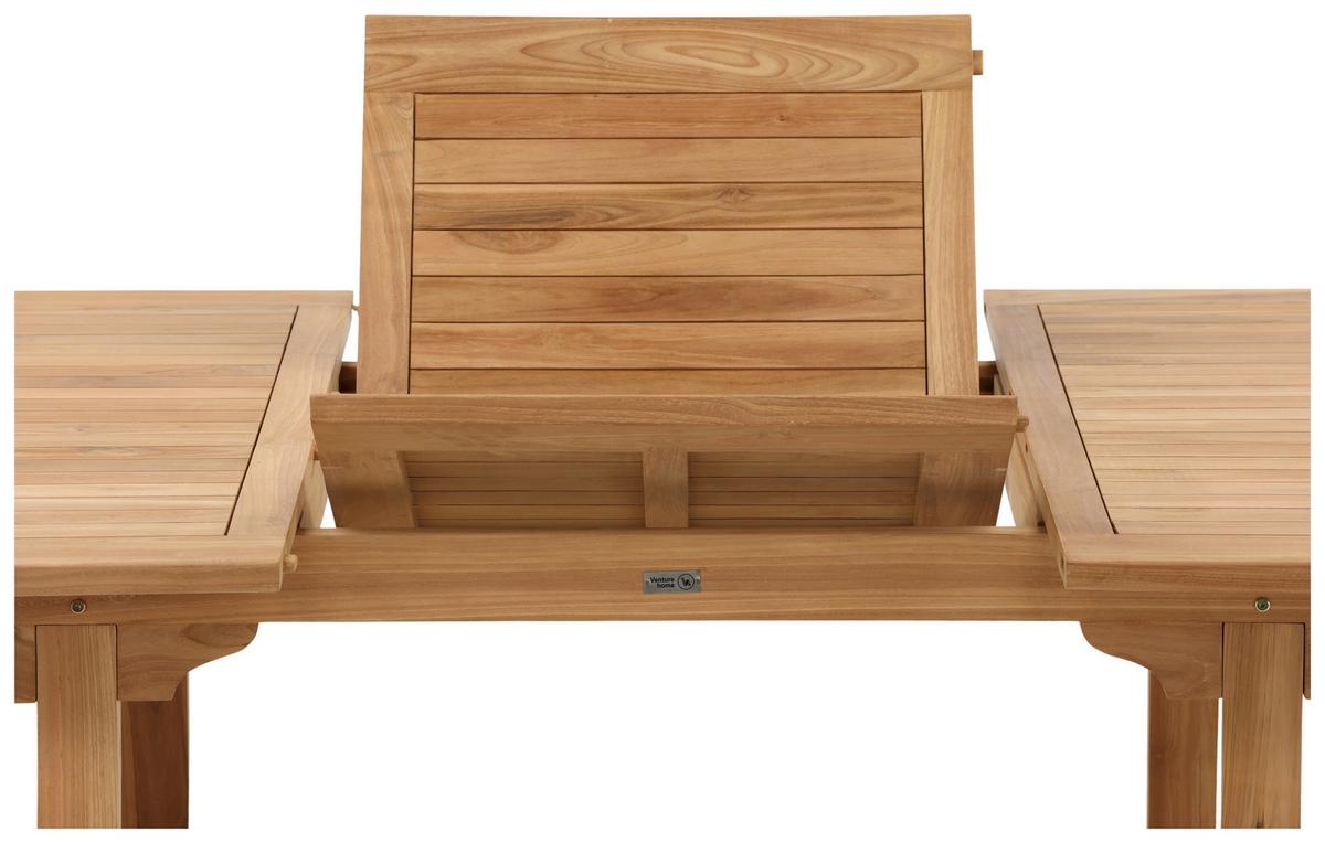 Gartentisch Kenya Teakholz L 180 Cm - Teakfarben, KONVENTIONELL, Holz (180/120/75cm) - Gardenson