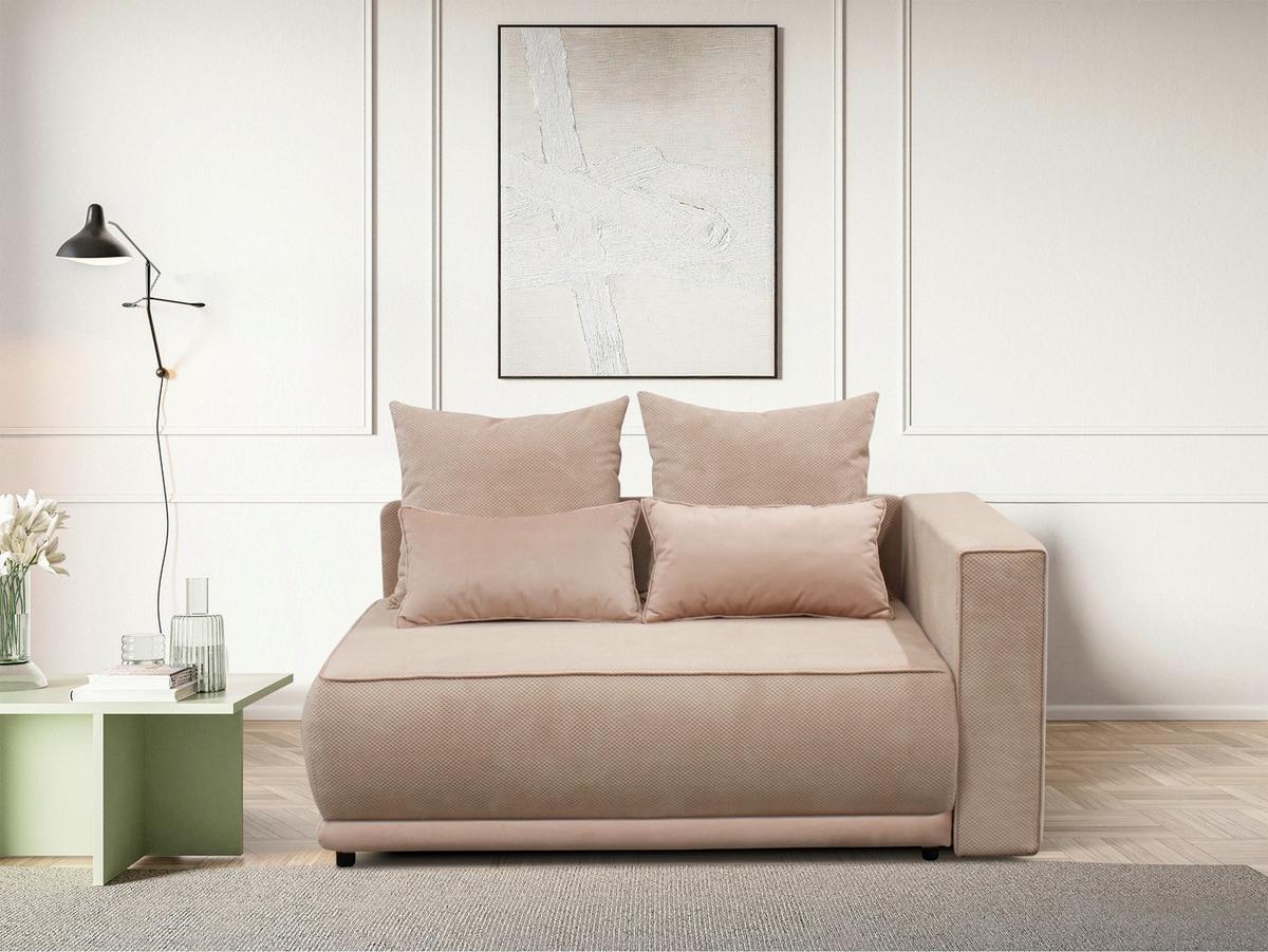 Récamiere Iga Re Rosa B: 168 Cm - Rosa, Design, Textil (168/73/99cm) - MID.YOU