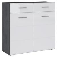 Cipősszekrény Salve - Modern, faalapú anyag (90/86,9/35cm)