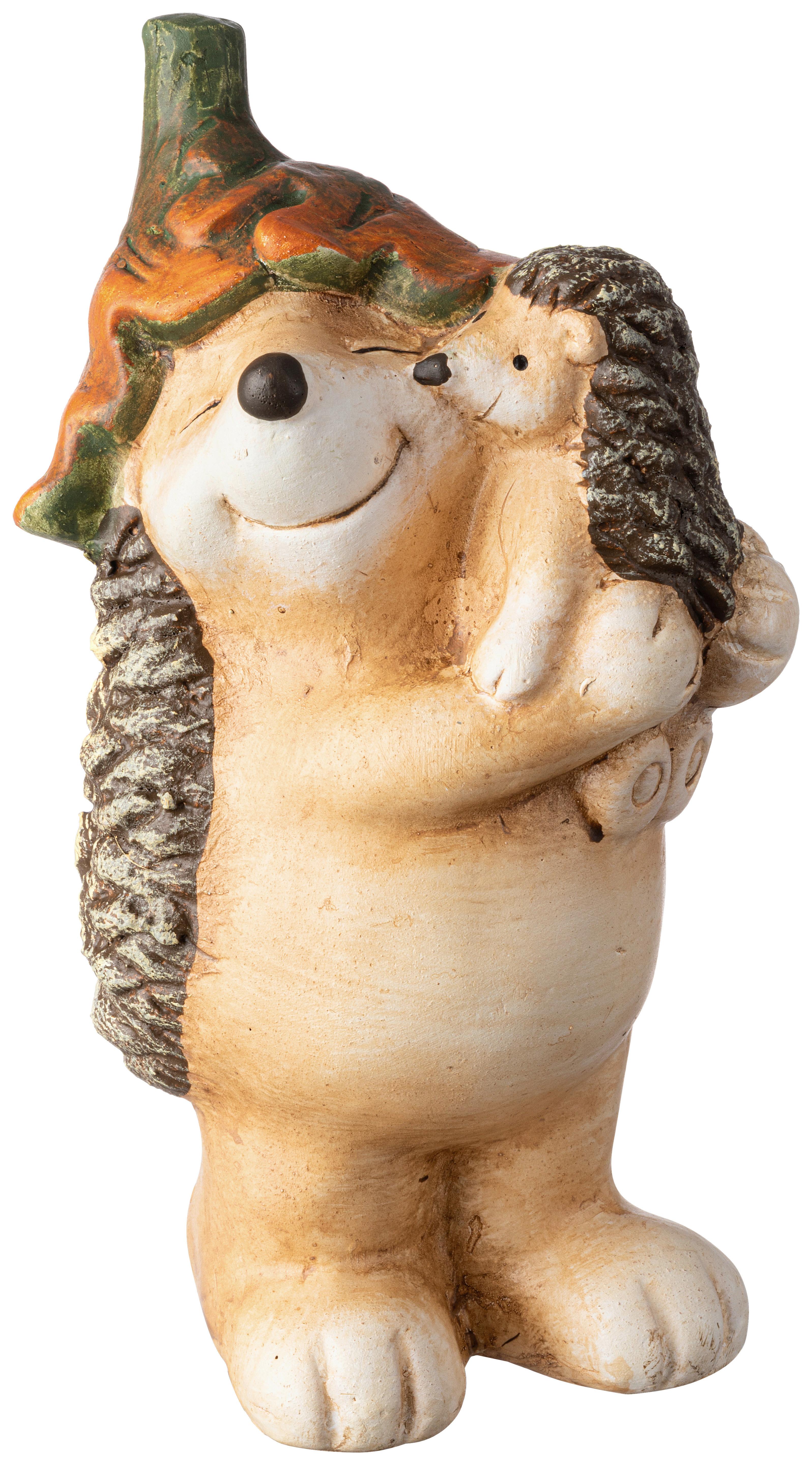 DEKOIGEL Rob - Braun/Orange, KONVENTIONELL, Keramik (9/7,5/15,5cm) - Luca Bessoni