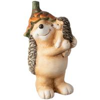 DEKOIGEL Rob - Braun/Orange, KONVENTIONELL, Keramik (9/7,5/15,5cm) - Luca Bessoni