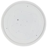 Stropní svítidlo Ozi, P/V: 39/7cm,černá/bílá - černá/průhledné, Moderní, kov/plast (40/8cm) - Modern Living