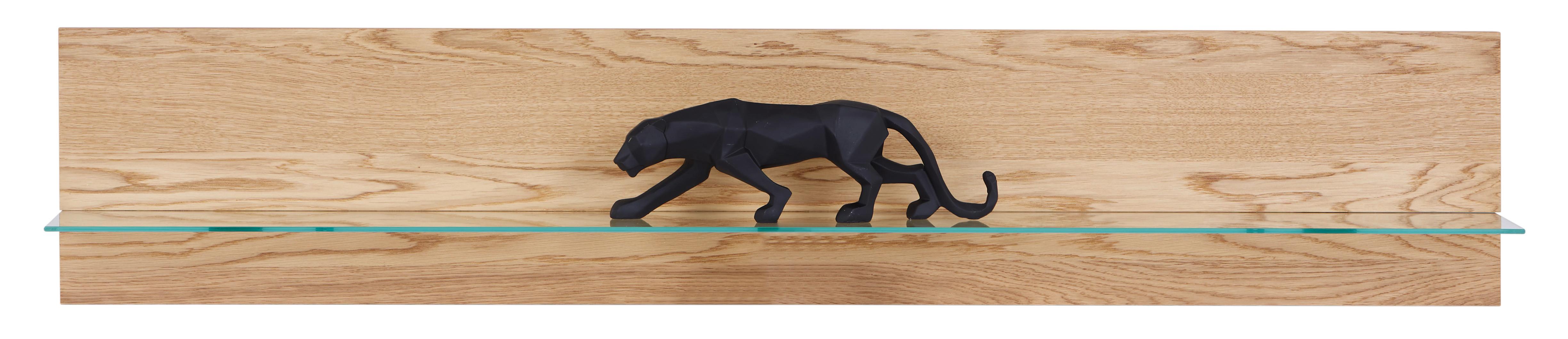 Wandboard Lola Giga S 3970 - Wildeiche, KONVENTIONELL, Glas/Holzwerkstoff (162,5/49/26cm)