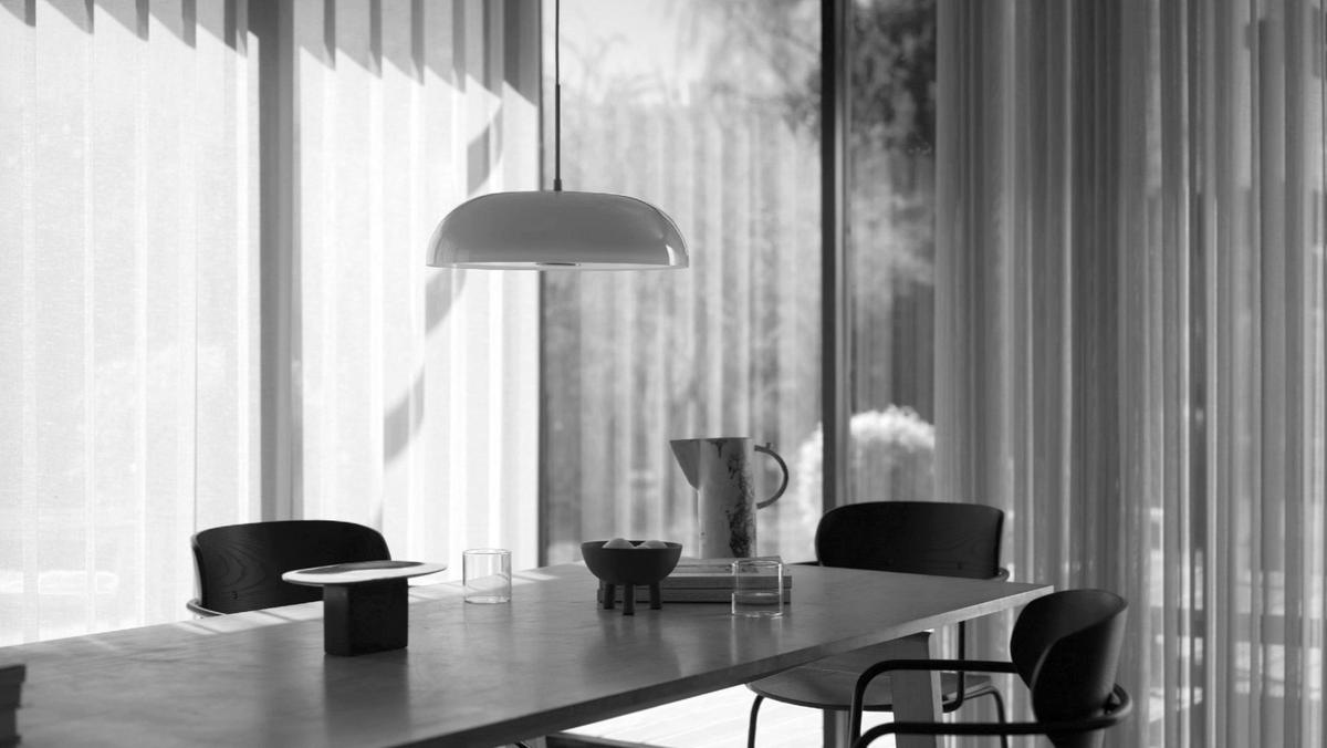 Tischleuchte Glossy Tila Grau D: 32 Cm - Grau, Design, Stein (32/32cm) - Nordlux