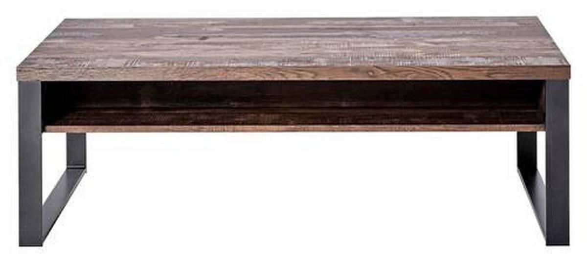 Couchtisch Loop Coffee - Eichefarben/Anthrazit, KONVENTIONELL, Holzwerkstoff/Metall (118/59/40cm) - Livetastic