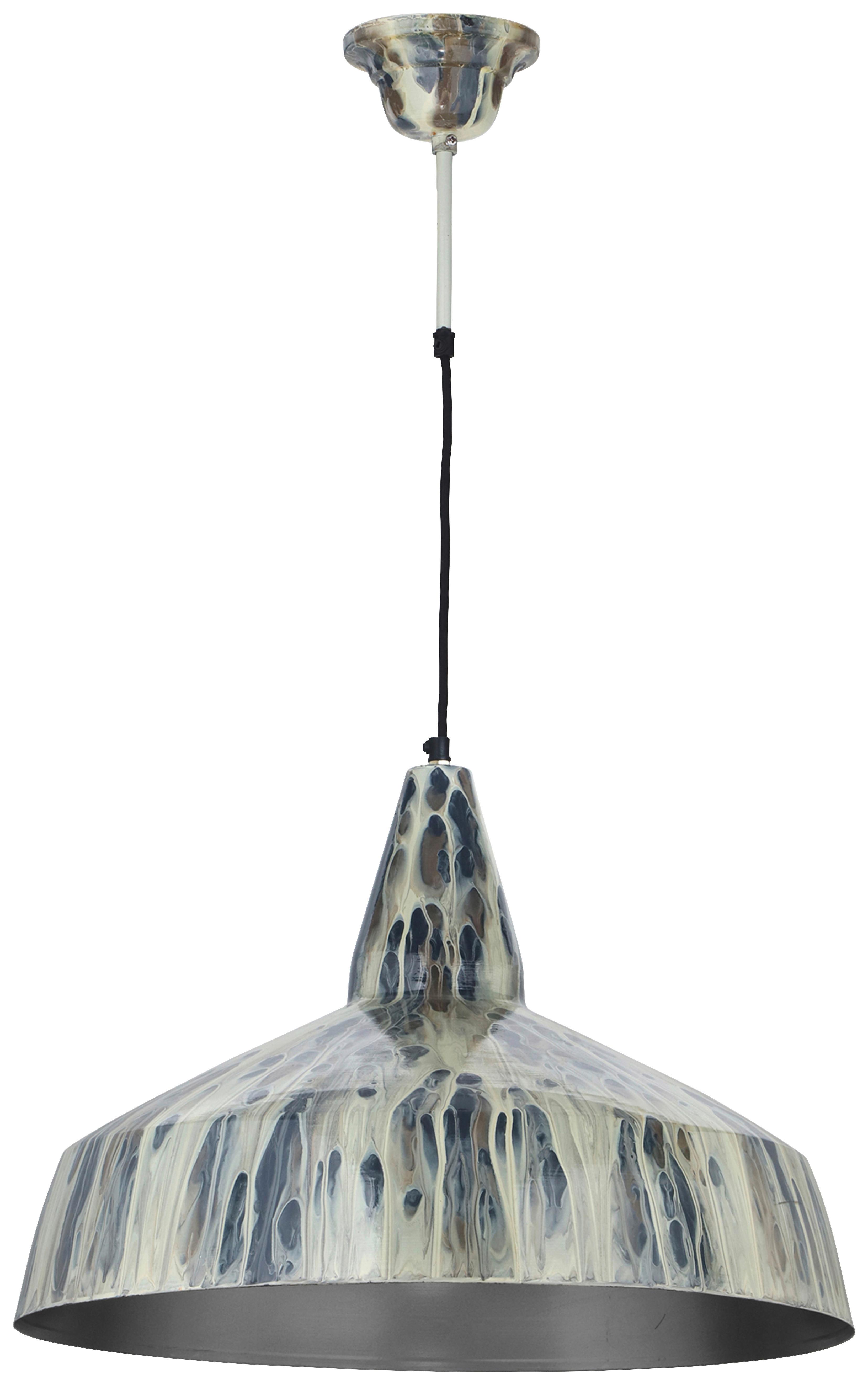 Hängeleuchte Harlow 125 Bronze - Creme, Basics, Metall (49,5/49,5/33cm) - Kayoom