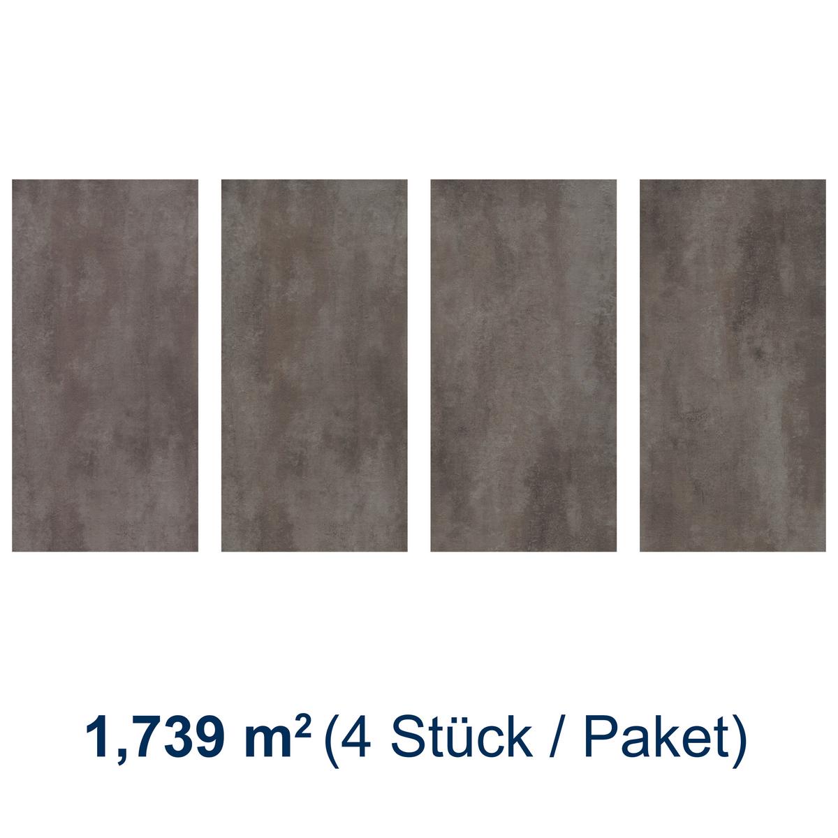 Designboden Steinoptik Cappuccino Stärke 6,5mm - Cappuccino, Basics, Kunststoff (93.5/46.5/0.65cm)