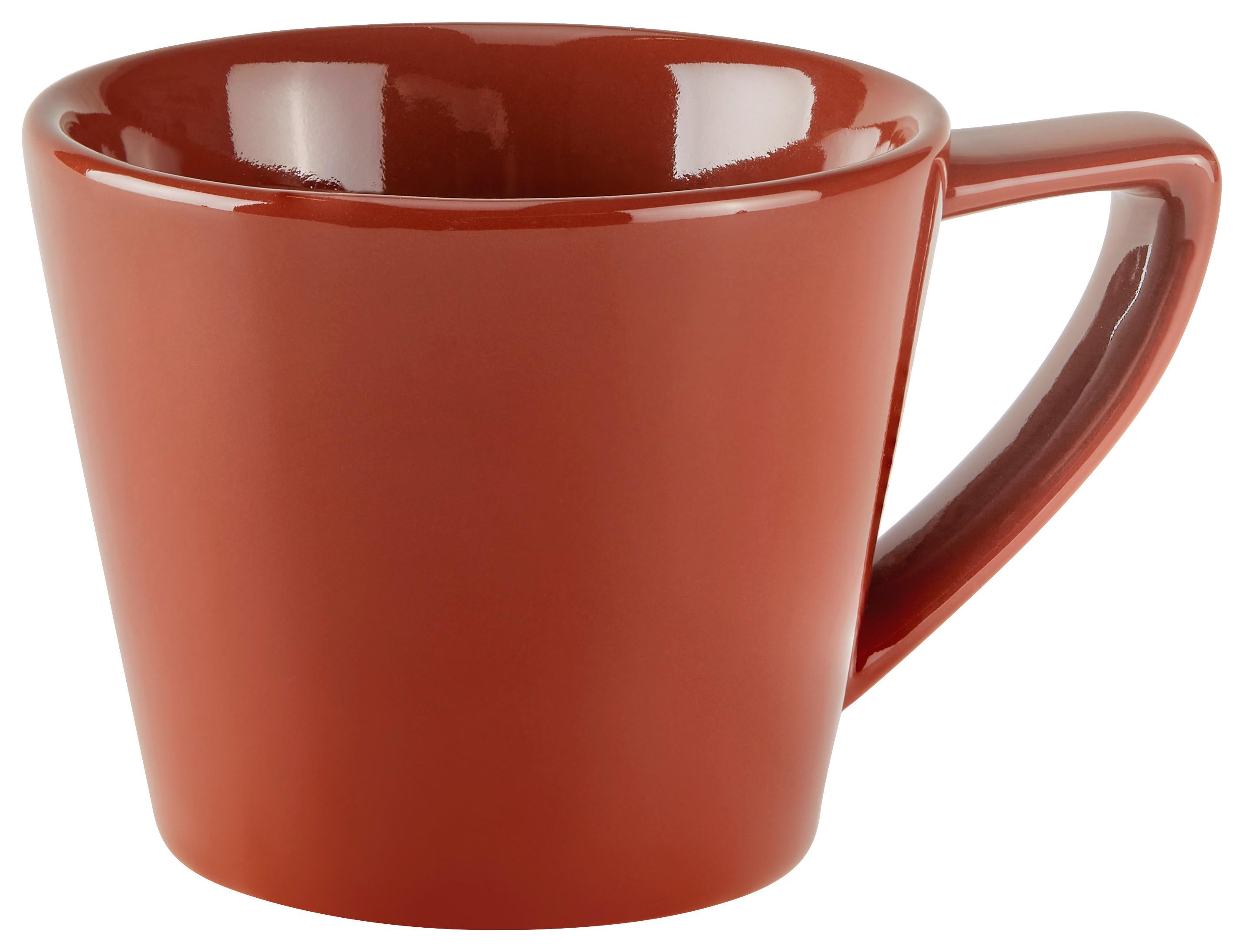Espressotasse Steinzeug 100 Ml Rotbraun Mantenga - Rotbraun, MODERN, Keramik (9,2/6,6/5,6cm) - James Wood