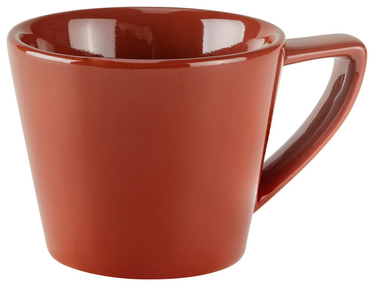 Espressotasse Steinzeug 100 ml Rotbraun Mantenga - Rotbraun, MODERN, Keramik (9,2/6,6/5,6cm) - James Wood